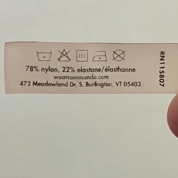 Commando Luxury Rib Signature Bodysuit - Picture 7 of 7